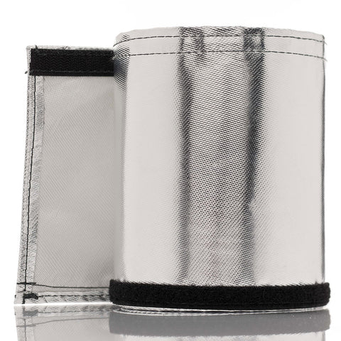 Aluminized Fiberglass Line Sleeve with Velcro Closure